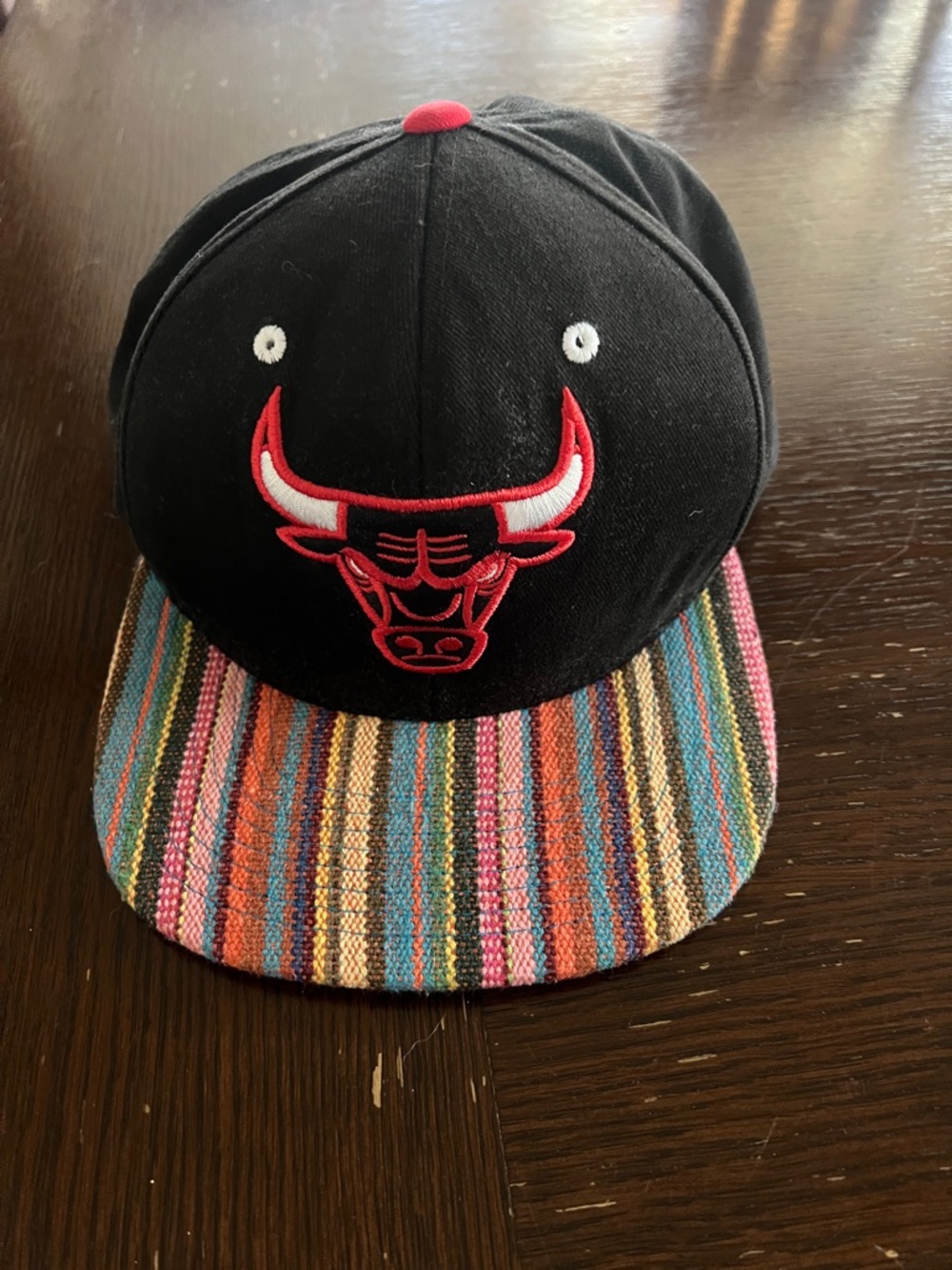 Mitchell & Ness Chicago Bulls flat brim hat